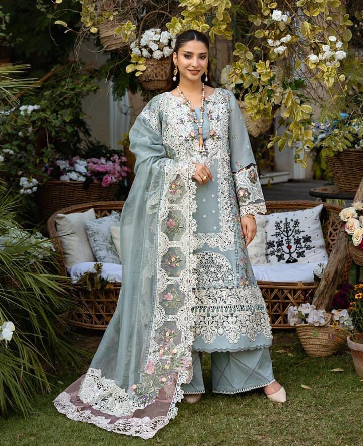 Elaf Dhanak Luxury 3 Piece Unstitched Article - Winter Collection