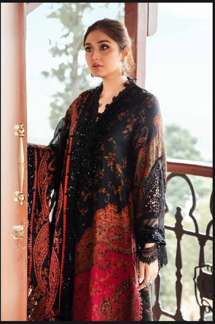 Maria B. Lawn Embroidered 3 Piece Unstitched - Summer Collection