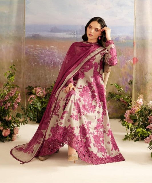 Iznik Lawn Embroidered Unstitched 3 Piece - Summer Collection