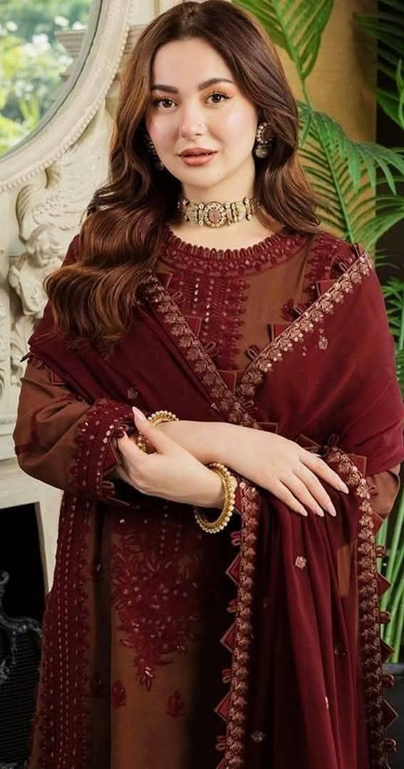 Asim Jofa Luxury Dhanak Article 3 Piece - Winter Collection