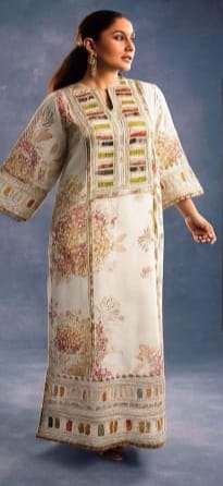 Embroidered Silk Article 3 Piece Unstitched - Winter Collection