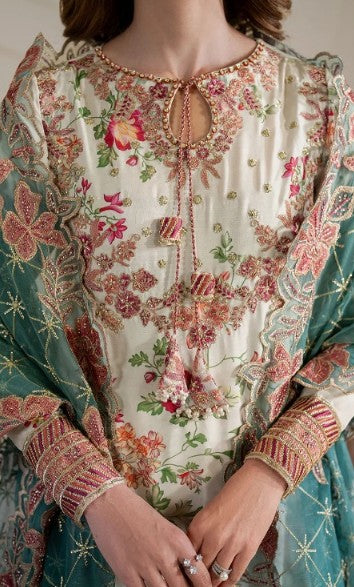 Iznik Luxury Silk 3 Piece Unstitched - Winter Collection