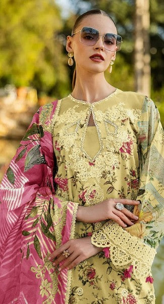 Elaf Linen 3 Piece Unstitched - Winter Collection