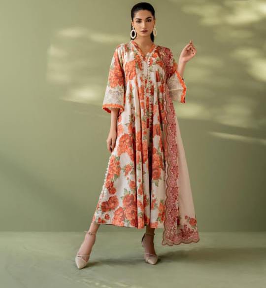 Qalamkar Linen 3 Pc Unstitched - Winter Collection