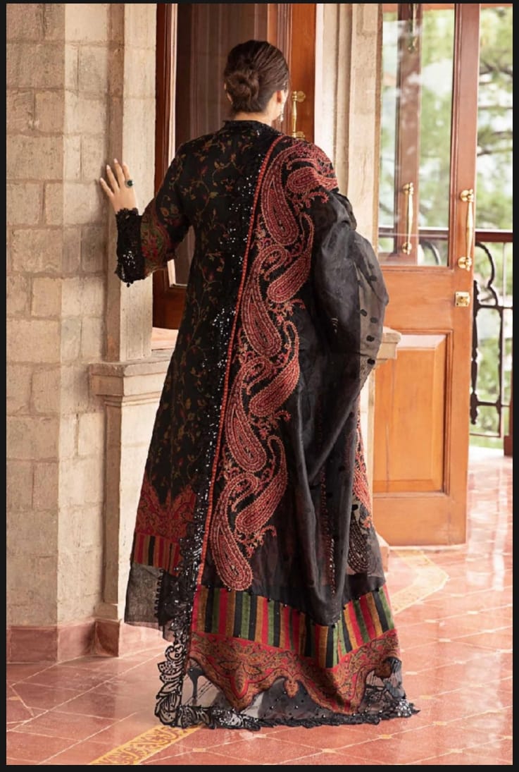 Maria B. Lawn Embroidered 3 Piece Unstitched - Summer Collection