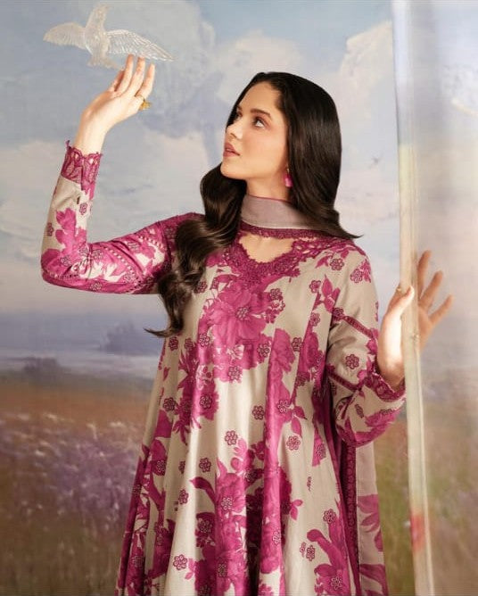 Iznik Lawn Embroidered Unstitched 3 Piece - Summer Collection