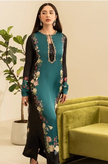 Lulusar Silk 3 Piece Unstitched - Winter Collection